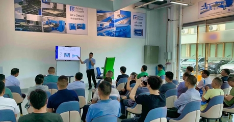 現(xiàn)場回顧 | 更高質(zhì)量、更高效率的鈑金加工解決方案技術交流